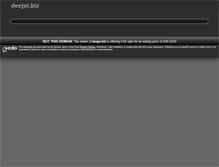 Tablet Screenshot of deejai.biz